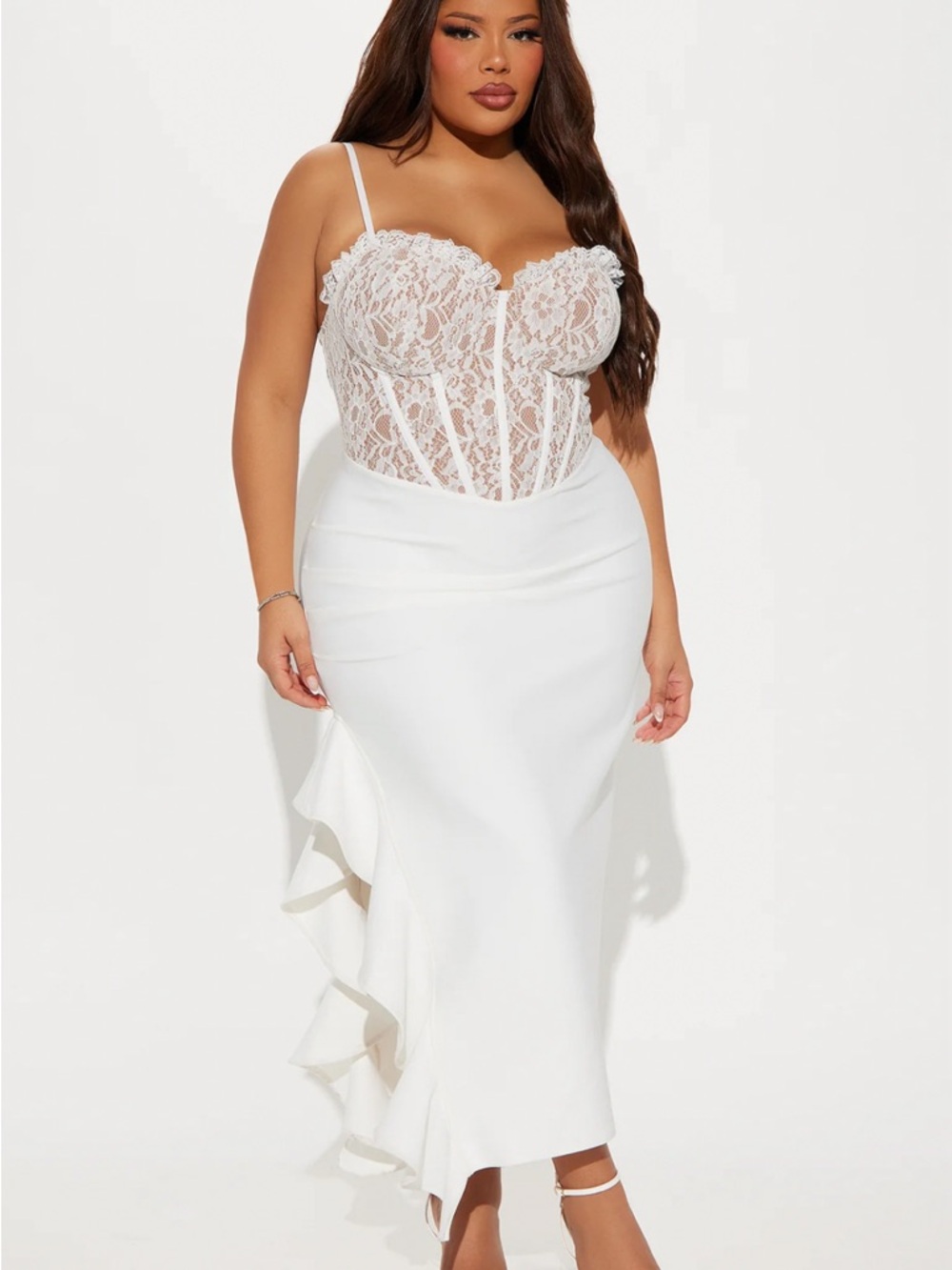 Marlena Corset Bandage Midi Dress